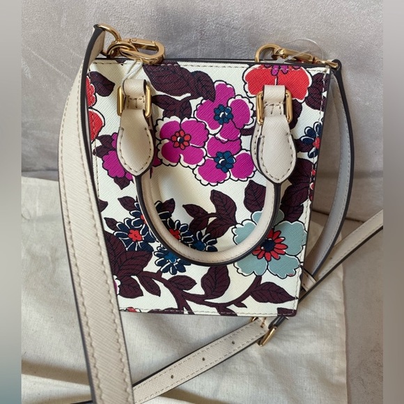 🌸NEW TORY BURCH EMERSON PRINTED MINI SHOPPER TOTE🌸 - Picture 7 of 16